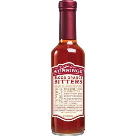 Stirrings Blood Orange Bitters - 12 fl oz Glass Bottle Pack of (1)