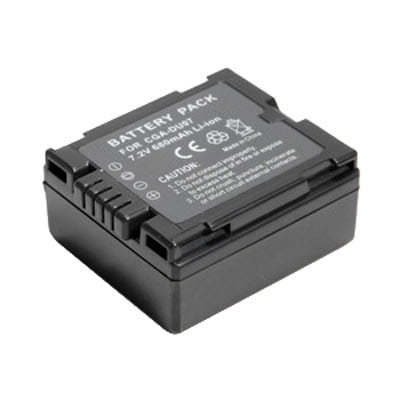 Battpit: Camcorder Battery Replacement for Panasonic NV-GS75 (700 mAh) CGA-DU07 7.2 Volt Li-ion Camcorder Battery