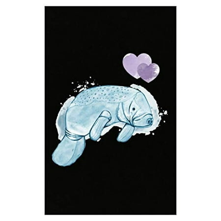 Cute Manadesign Poster Sea Creature Gifts Design | Size: 13x19 Wall Art Poster
