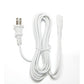 OMNIHIL (10ft Long) AC Power Cord for Power Supply Cord for Model Identifier AppleTV2 1 (White)