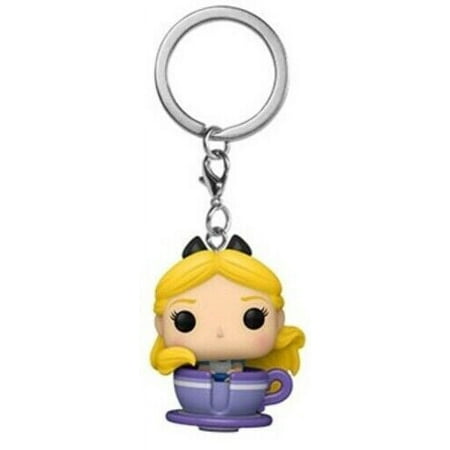 FUNKO POP! KEYCHAIN: Disney 65TH - Alice in Teacup [New Toy]