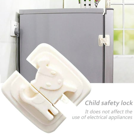 Clearance! Cute Baby Safe Lock Cabinet Lock Children Protection Kids Drawer Locker Toilet Faucets