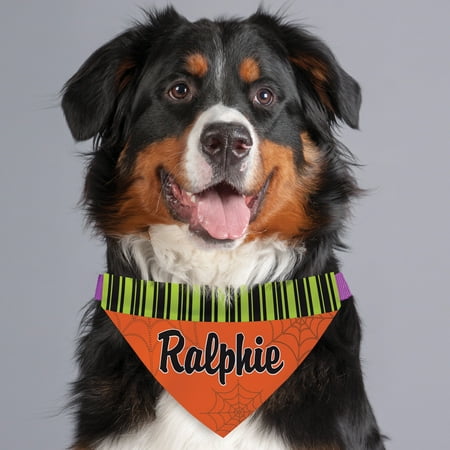 Personalized Spooky Pooch Dog Bandana Collar Cover