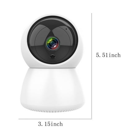 QiwagFerng Security Camera Baby Monitor Dog Smart Night Vision Audio