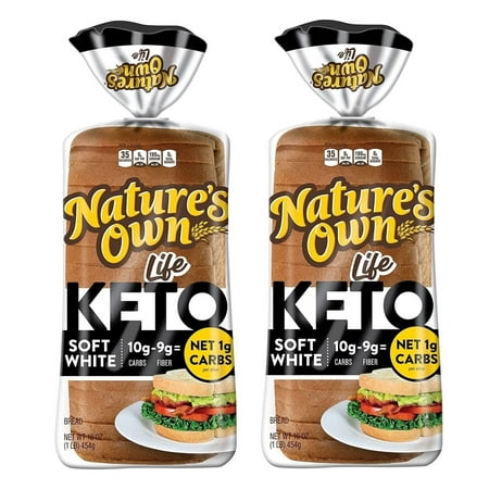 Nature s Own Keto Bread  16 oz - 2 Loaves