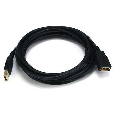 Black 16ft 16Feet USB2.0 A Male to A Female Extension Cable 5M