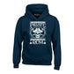 Shop4Ever Men s Instant Pirate Just Add Rum Hooded Sweatshirt Hoodie Small Navy